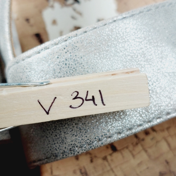 Life Stride Holiday Cork Silver Summer Sandal V341 - Picture 14 of 14